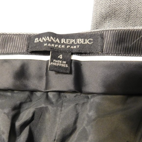 Banana Republic Harper Trouser Pants Wool Lined - Picture 2 of 5